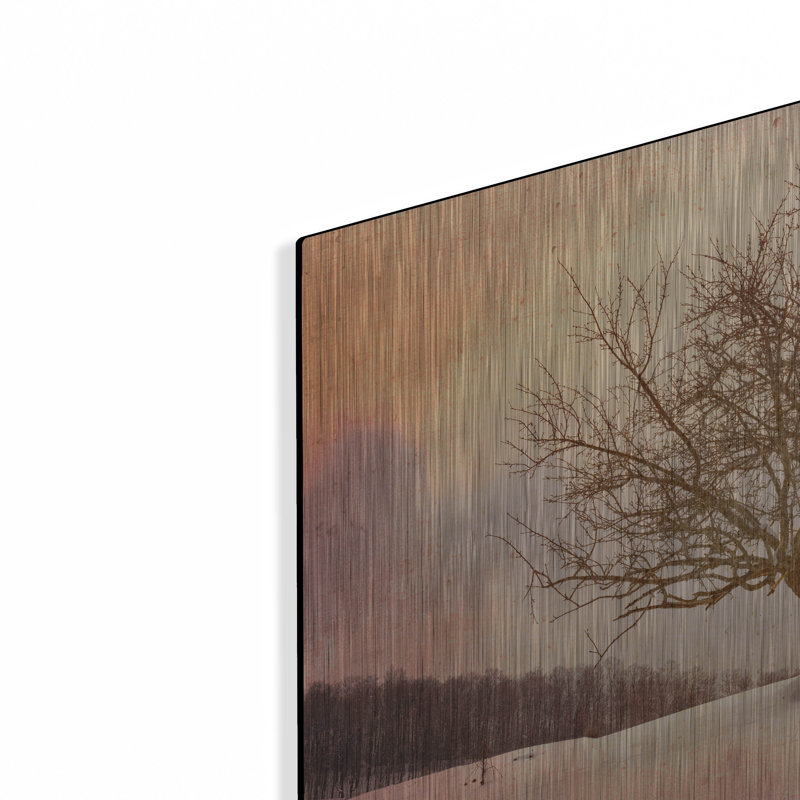 «Winter Evening At Cloudland Farmred» par Rick Berk, H 12 po x l 16 po