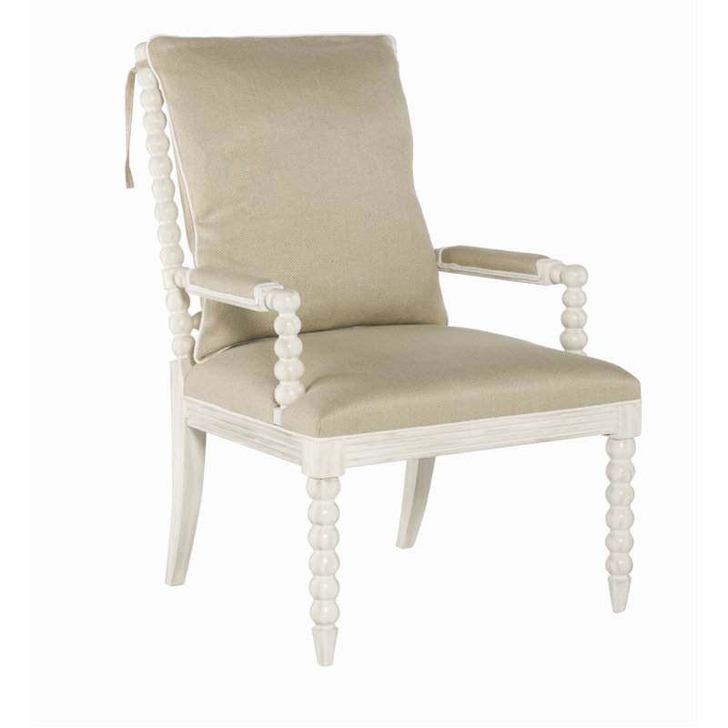 Hoya Upholstered Arm Chair, F1458-Linen, Tobacco