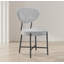Chaise d'appoint rembourrée Boucle-1669429432