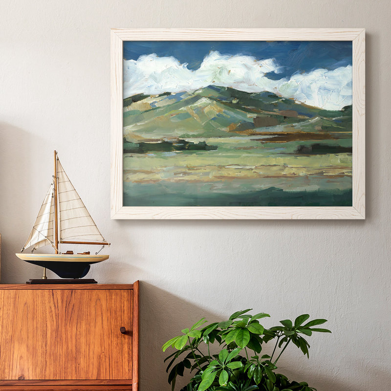 Western Sky II, H 28 po x l 42 po x P 1,5 po, Blanc