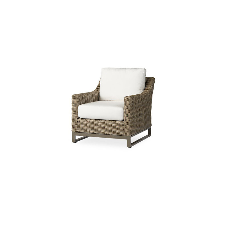 Milan Outdoor Lounge Chair, Stratosphere Cloud