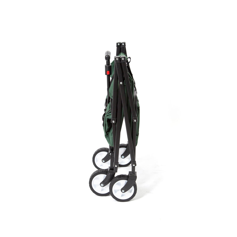 Chariot utilitaire pliable en acier Seina, H 18 po x l 17 po x P 29 po, Vert