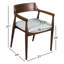 Chaise de salle à manger rembourrée Amaroo