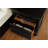 Anahat Cyb Black Sand-through Finish Bedroom Set 3&3-1152755654-1152755655