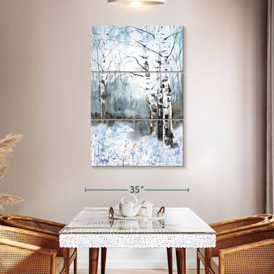 Peinture Harnek Winter Birch Grove