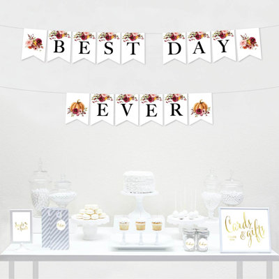 Ensemble de 15 panneaux «Best Day Ever»