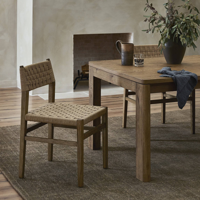 Hamlin Dining Chair-Double Twisted Paper Cord