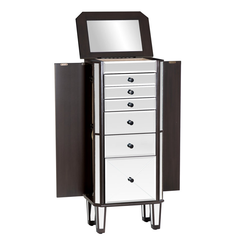 Angeleta 18'' Wide Jewelry Armoire