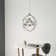 Sylvain - Light Chrome LED Sphere Pendant