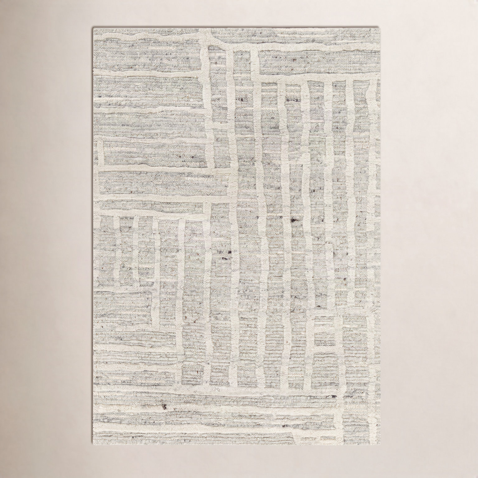 Edwardo Hand-Woven Abstract Rug, Rectangle 9' x 12'