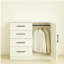 Commode Robin en blanc