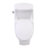 ANZZI Templar 1.28 Gallons GPF Elongated Comfort Height Floor Mounted Kit (Seat Included)