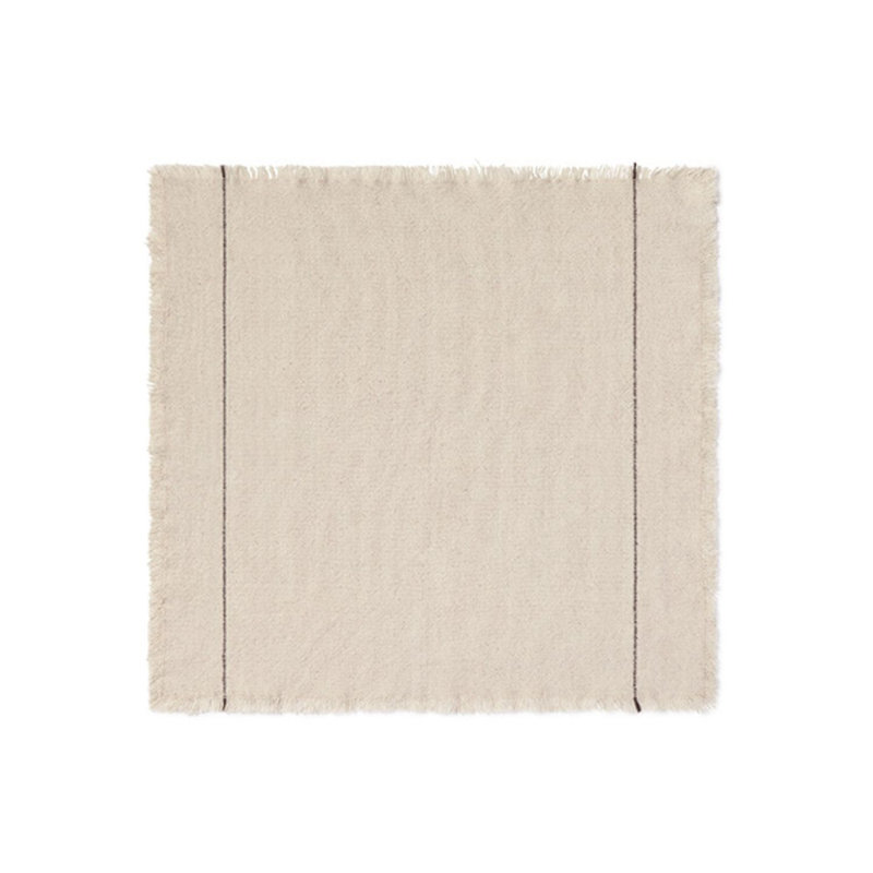 Cotton Blend Rectangle Napkins, Natural