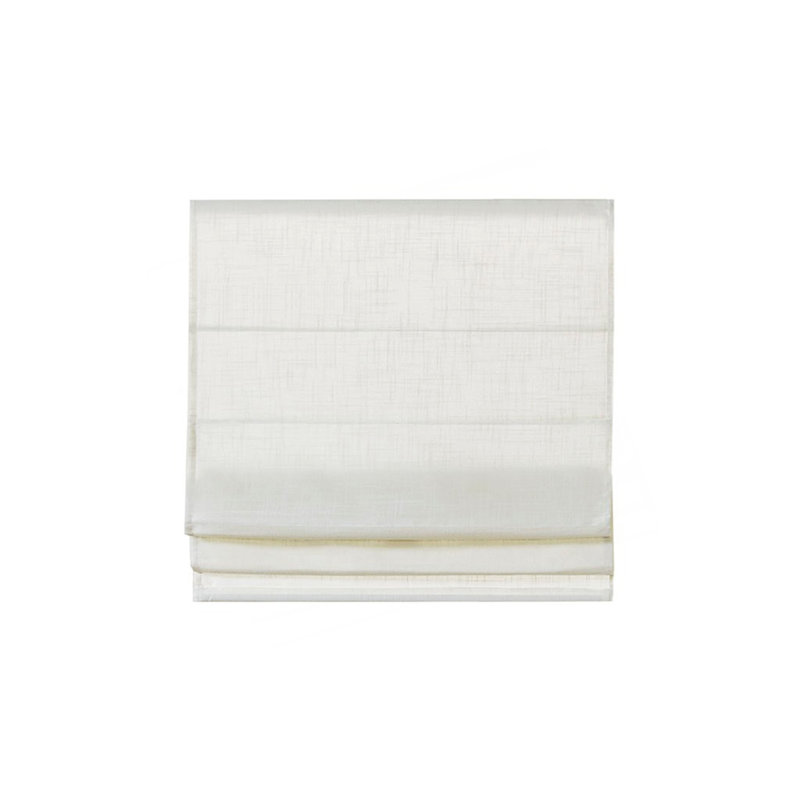 Light Filtering Cordless Roman Shade White 31x64"