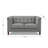 Colturo Gabia 61.5'' Genuine Leather Loveseat-216694340