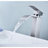 Waterfall Spout Bathroom Faucet,Single Handle Bathroom Vanity Sink Faucet