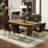 Modern Upholstered Dining Chairs, Armless Kitchen Side Chairs with Solid Wood Legs-65723134