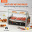 VEVOR Hot Dog Roller with Glass Lid