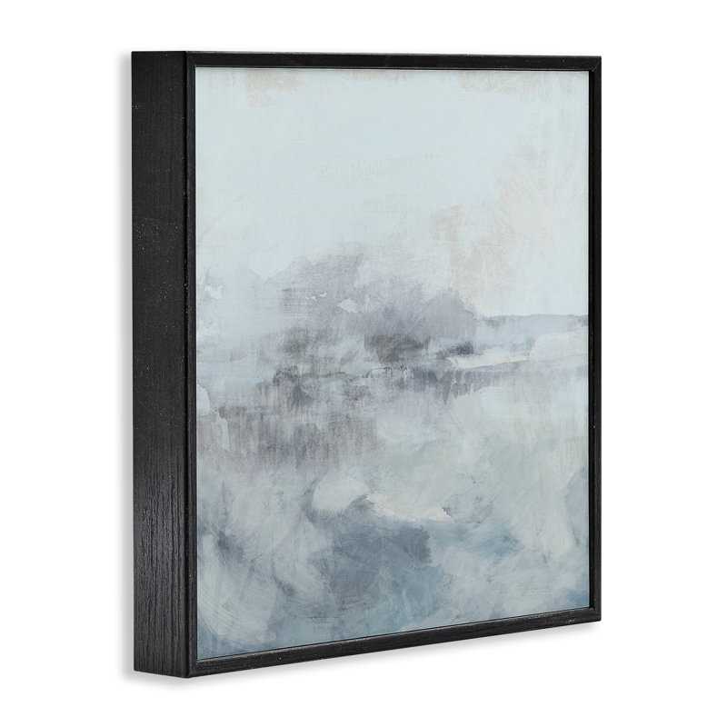 Giclée éthéré, brume, conception de June Erica Vess, H 17 po x l 17 po, Giclée encadrée noir minuit