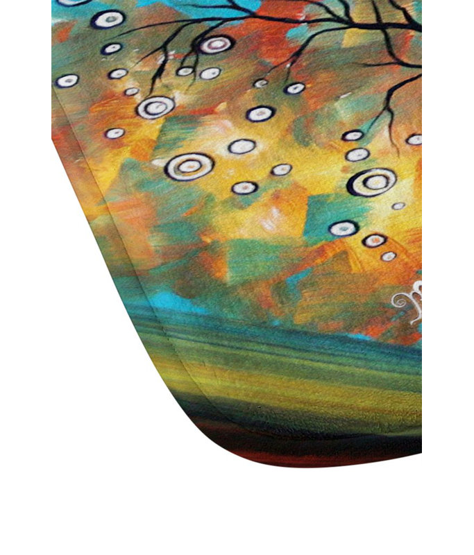 Tapis pour salle de bain burn