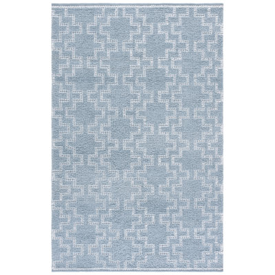 Hand-Woven Geometric Outdoor Rug