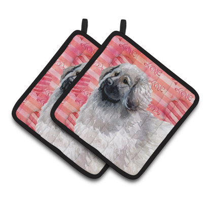 Caroline's Treasures Striped Polyester Potholder