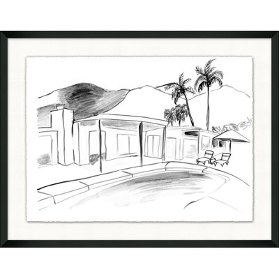 Poolside Renderings " Poolside Renderings 4 " by Christopher Kennedy
