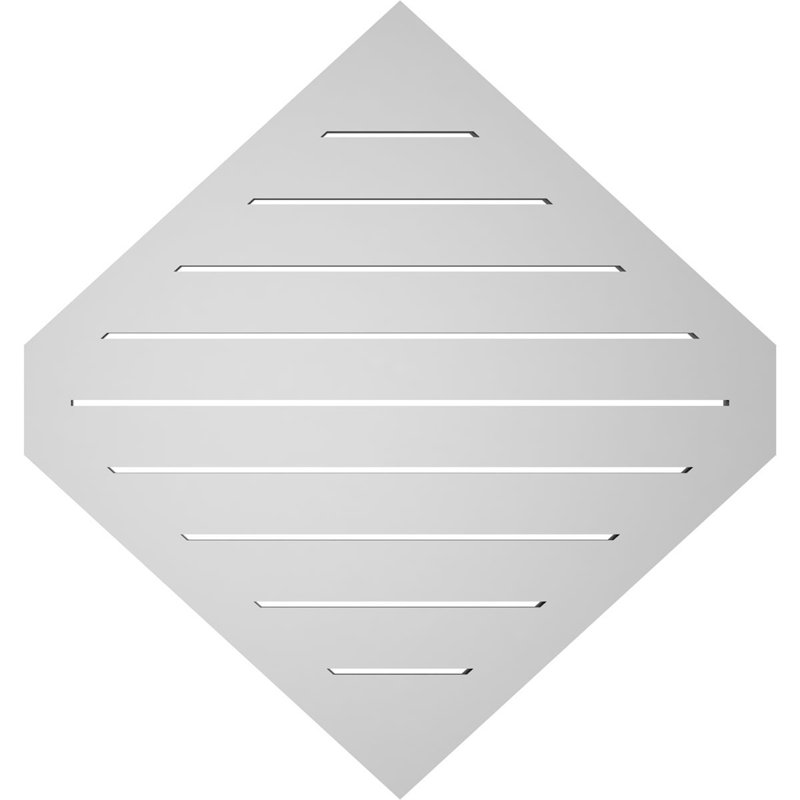 Bouche verticale verticale à hauteur réglable 11/12 po, H 1,5 po x l 32 po x L 34 po