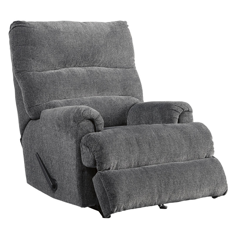 Penngrove Recliner, Graphite 100% Polyester