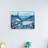 " Underwater Wildlife Kid's Illustration Shark Whale Boat "-60025485-60025488