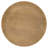 Payton 34"W Solid Wood Contemporary Round Coffee Table with Wide, Slightly Raised Edge