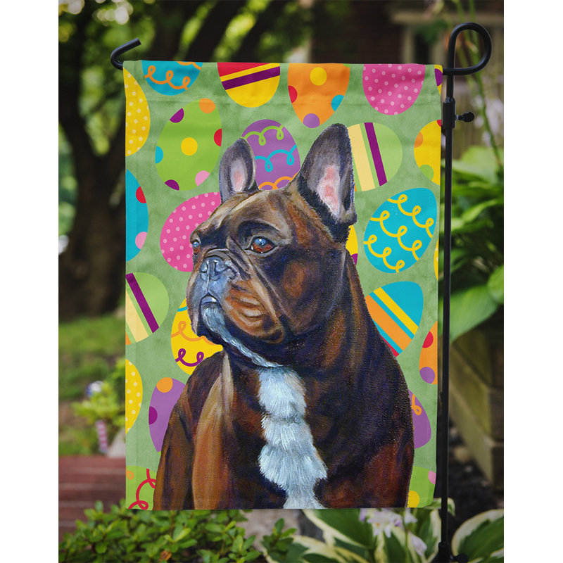 Drapeau de jardin Atara, Bouledogue français 2
