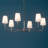 6 - Light Steel Dimmable Classic / Traditional Chandelier-1433420316