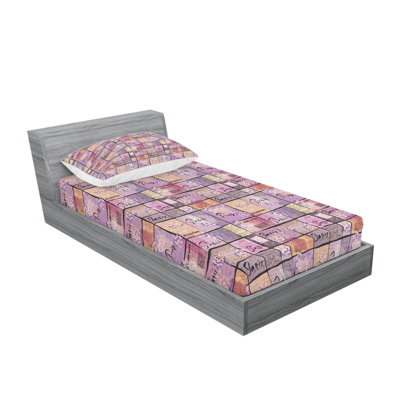 Microfiber Patchwork Sheet Set