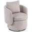 Upholstered Swivel Barrel Chair-1129427345