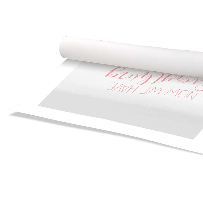 «Roll You», impression sur papier roulée, H 24 po x l 20 po x P 1 po