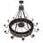 72" Wide Costello 12 Light Chandelier