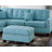 L-shaped Sectional Sofa Couch with Ottoman  and Pillows ,upholstered sectional-698148960