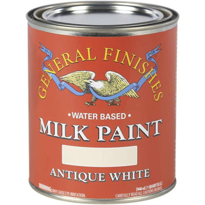 1 Quart Antique White Water Based Interior/Exterior