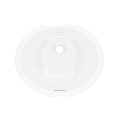 Eirene 19" x 16" Undermount Oval Lavatory Sink