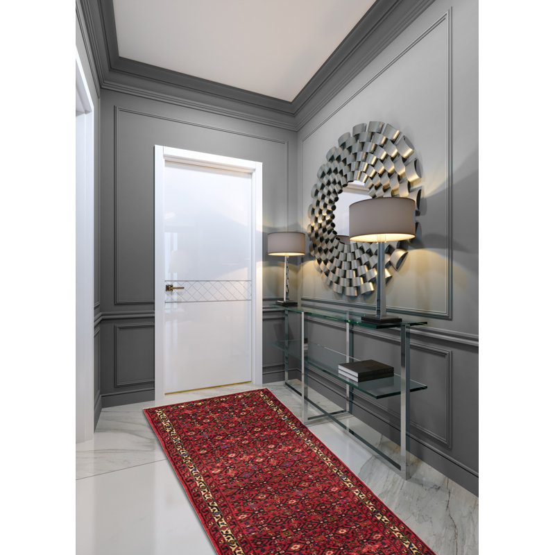 Andelz Red Rug 2'9 x 9'9
