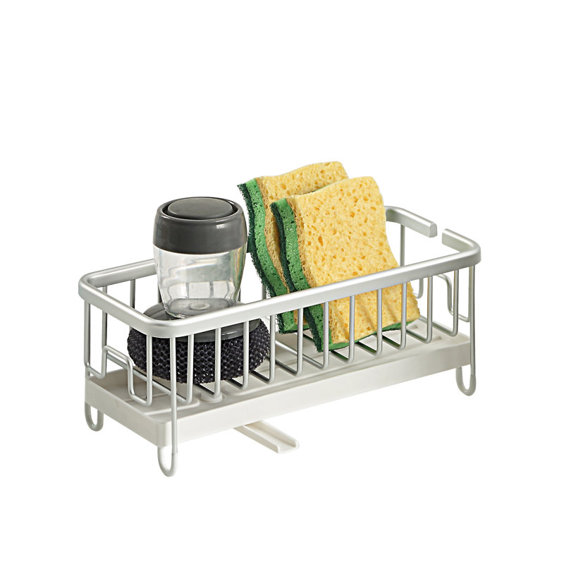 Aluminum Sink Holder, Silver