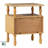 Vivienne Easy Assembly Solid Wood Spindle 2-Drawer Nightstand-1628919512
