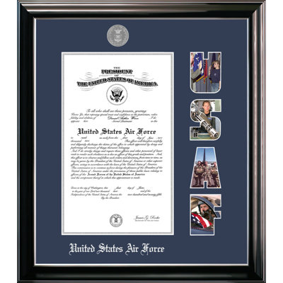 Air Force Certificate Classic Picture Frame