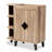 Holmquist 16 Pair Shoe Storage Cabinet