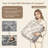 Washable Retro Abstract Rug, Stain Resistant Carpet for High Traffic Areas-129164655