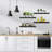Floating Shelves with Invisible Mounting Set of 4-931957351-931957340