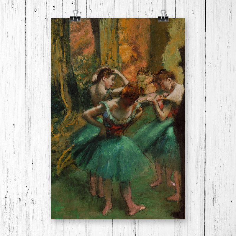 Edgar Degas Dancers Preparing - Frameless Print, 59.4cm H x 42cm W