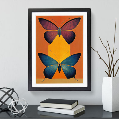 Alluring Butterflies - Single Picture Frame Print