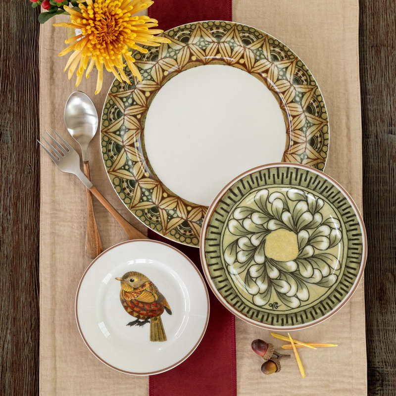 Roost Porcelain Dinner Plate